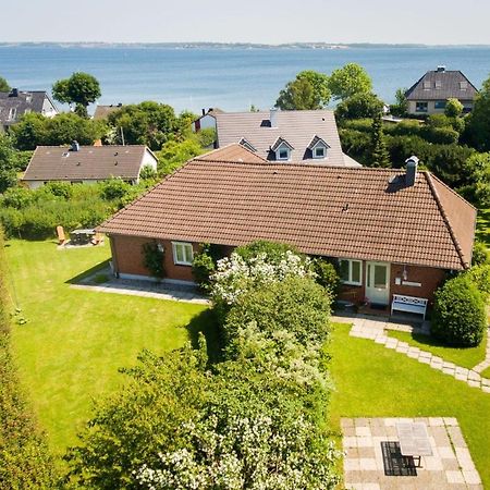 Seeblick II - Gemuetliche 60Qm - Ganzes Haus - 50M Zum Naturstrand - Mit Terrasse Und Grossem Garten Glücksburg Kültér fotó