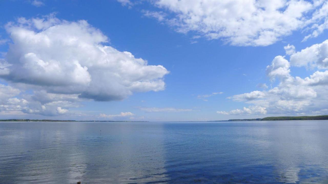 Seeblick II - Gemuetliche 60Qm - Ganzes Haus - 50M Zum Naturstrand - Mit Terrasse Und Grossem Garten Glücksburg Kültér fotó